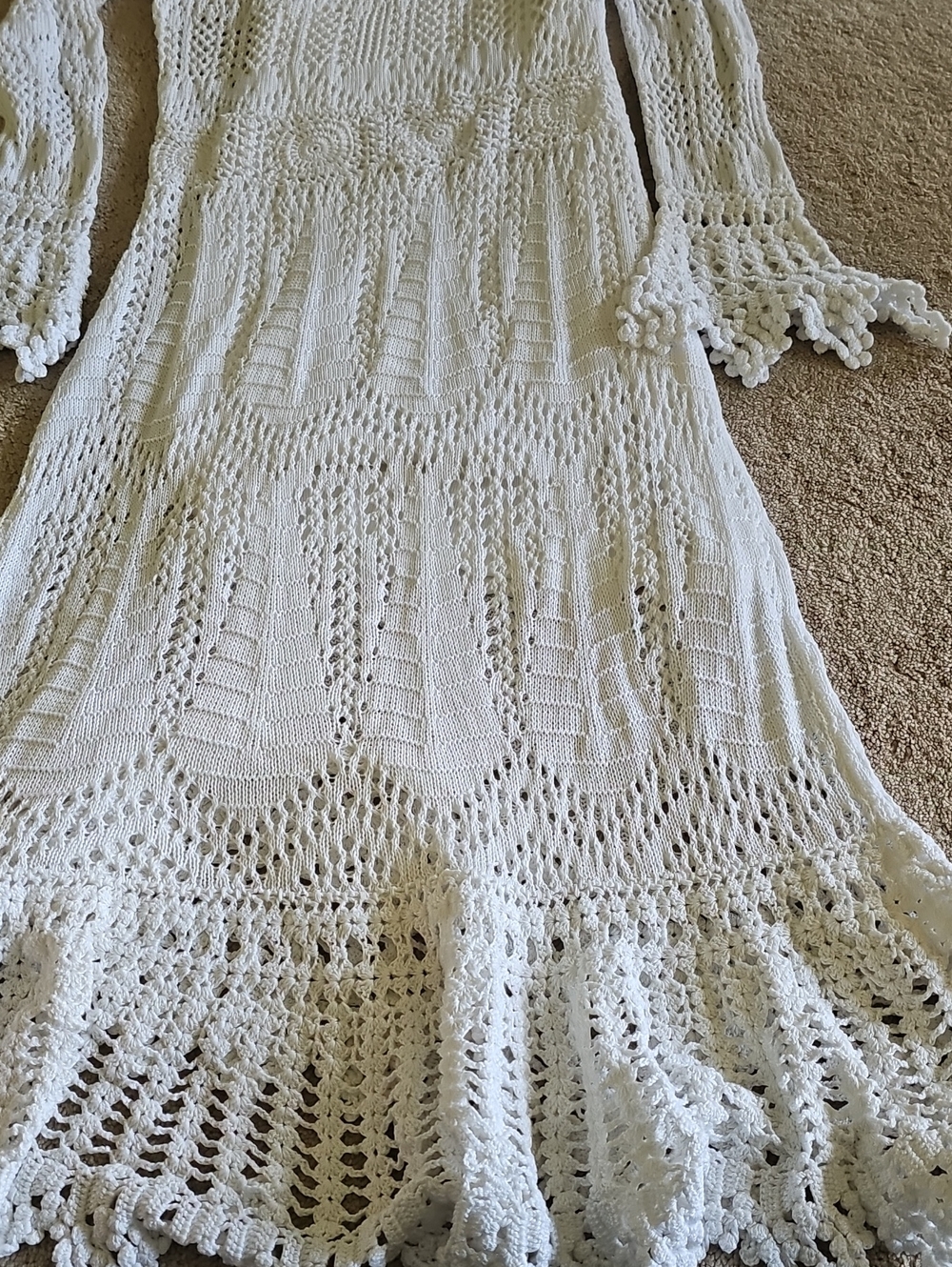 Polo by Ralph Lauren White Crochet Two-Piece Set (XL) - Picture 4 of 13